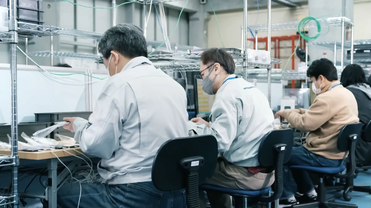 Belong様のオペレーションセンターの様子
