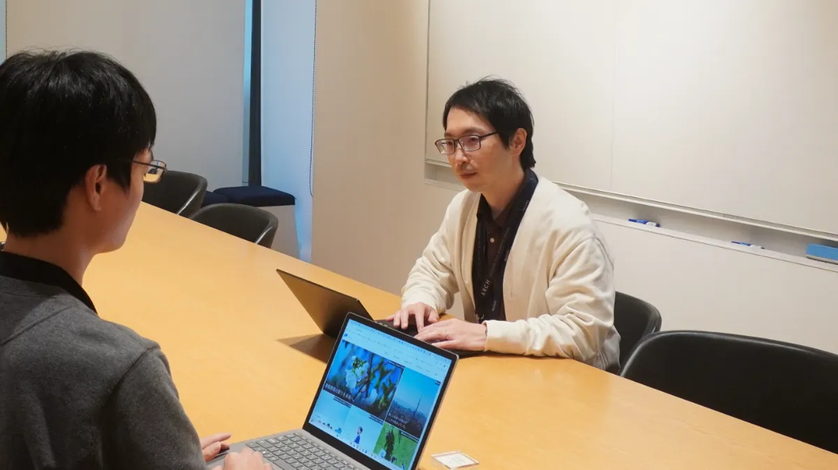 Blue Lab様とクラウドネイティブのインタビュー風景