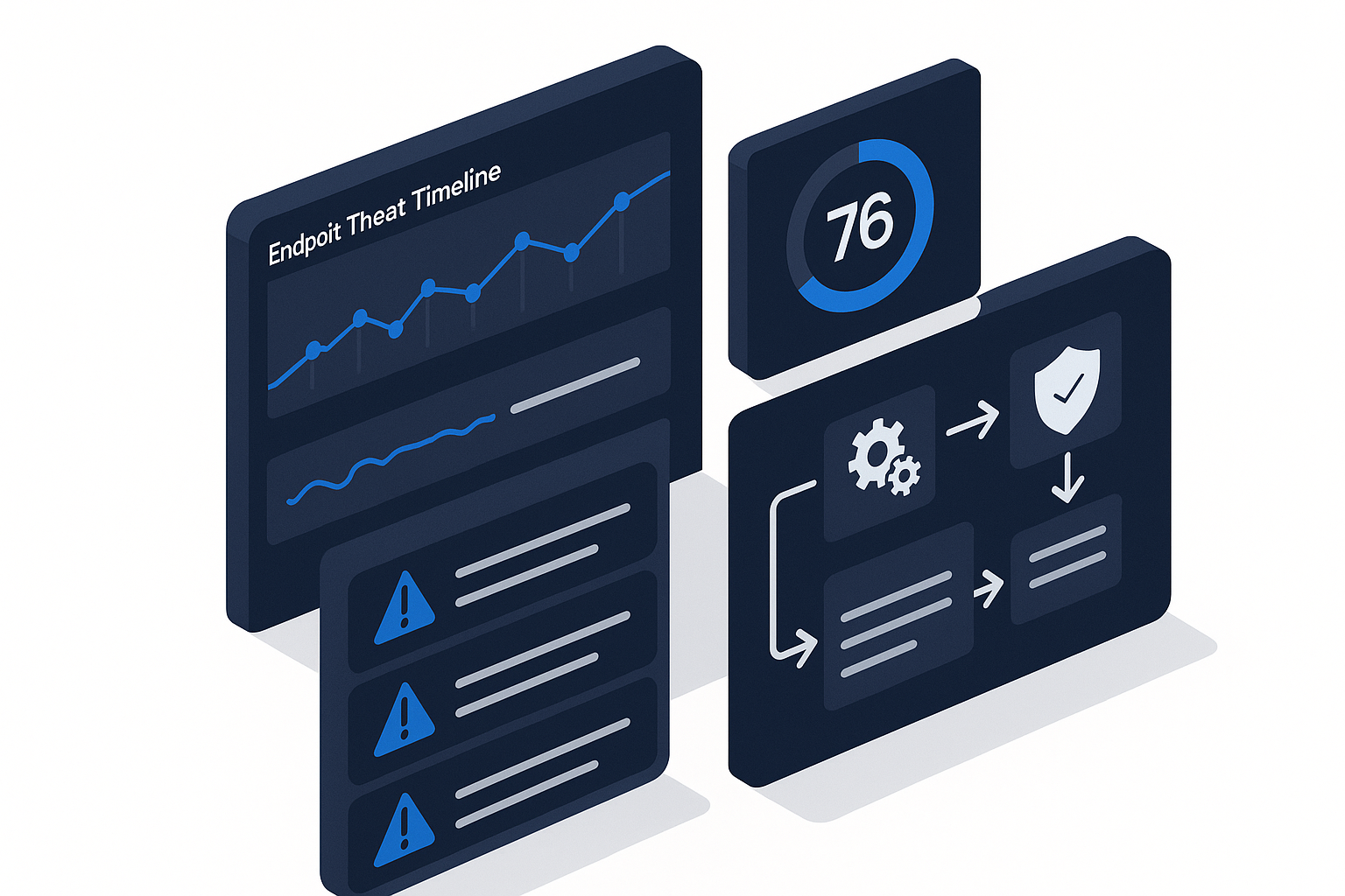 CrowdStrike Falconダッシュボード