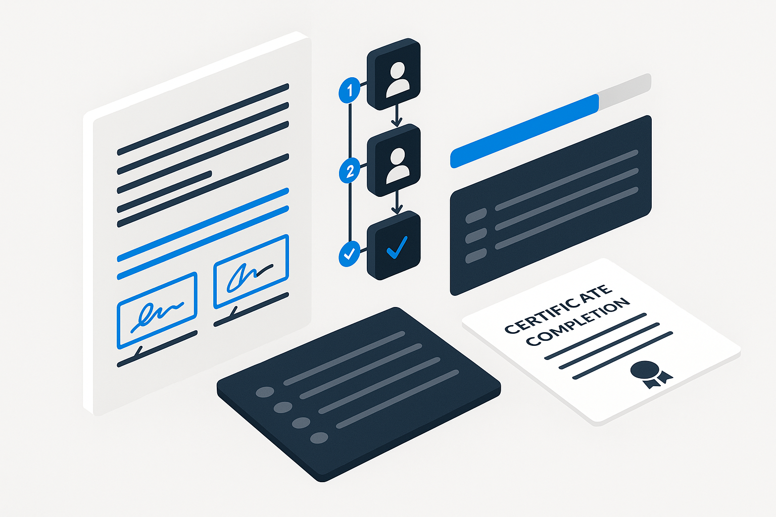DocuSignによる電子署名のイメージ