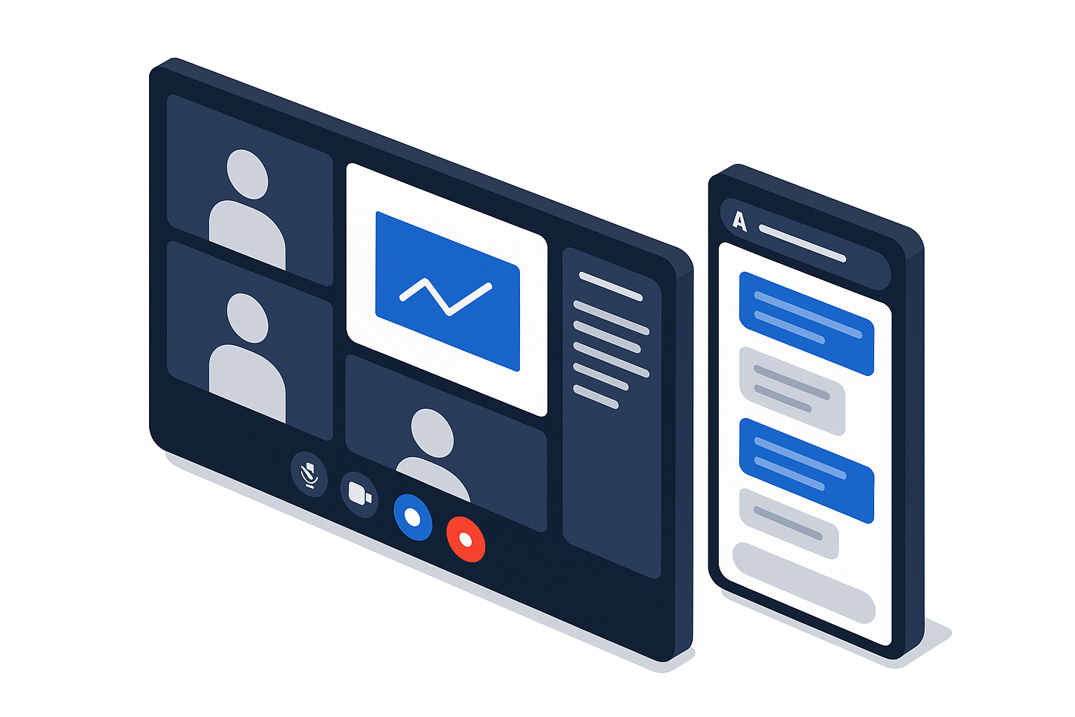 Zoomビデオ会議のイメージ