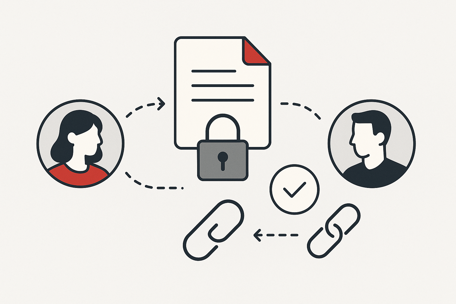 セキュアなファイル共有