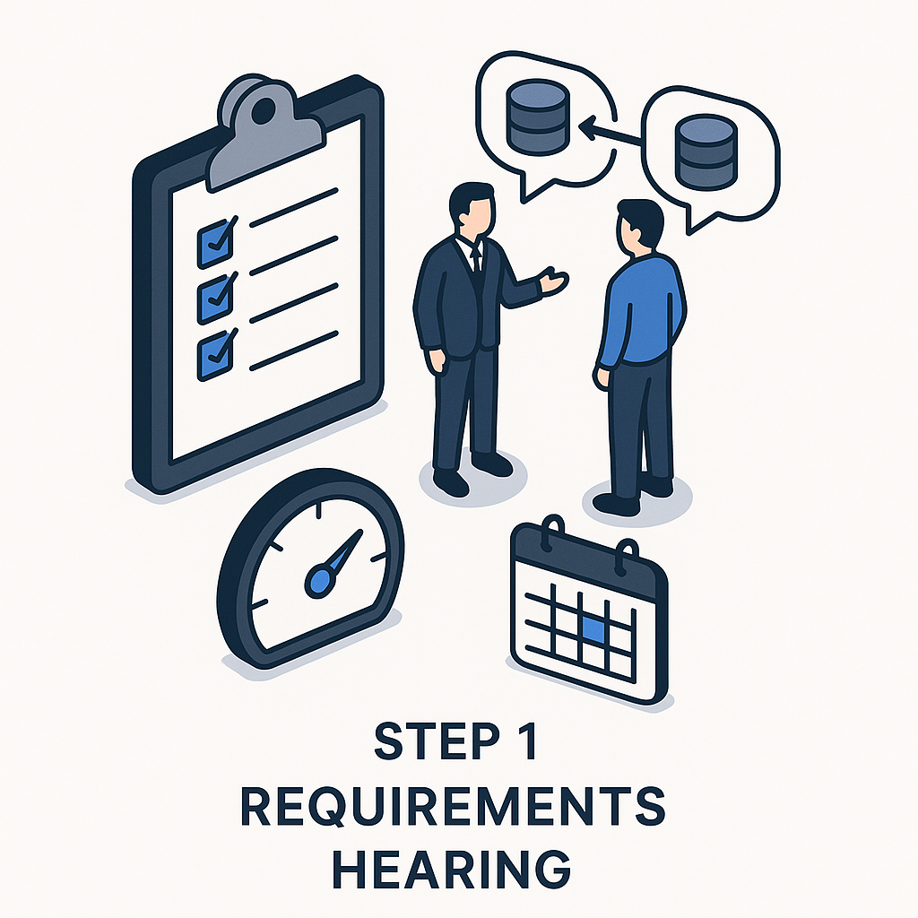 要件ヒアリング