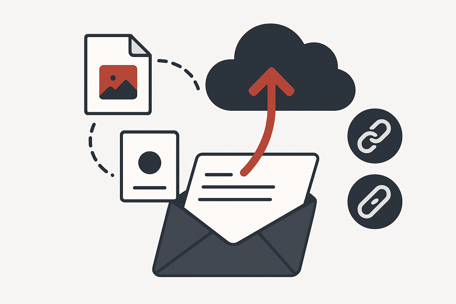 自動ファイルアップロード・リンク化